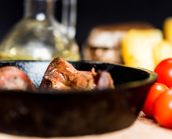 Hähnchen mit Artischocken in Senf-Sahne-Soße